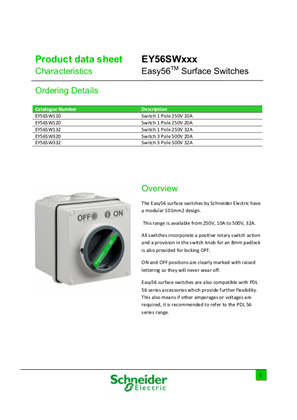 Easy56™ Surface Switches